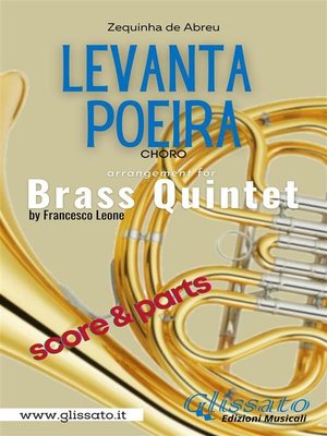 cover image of Levanta Poeira--Brass Quintet (parts&score)